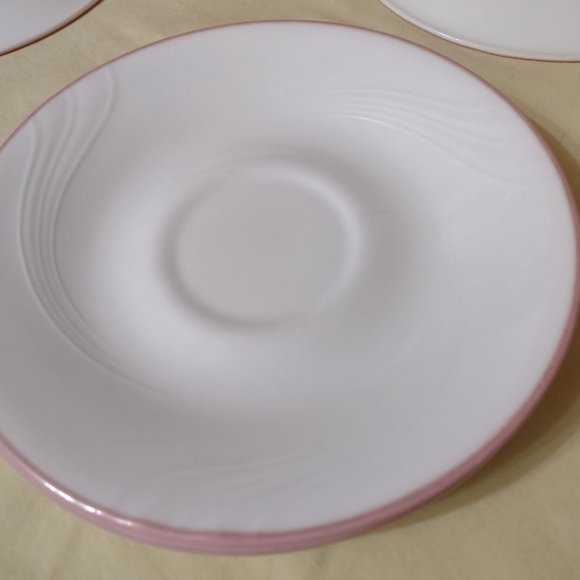 14 pcs Vintage Corelle / Corning Cups & Saucers Pastel Ballet Pattern - Picture 13 of 13